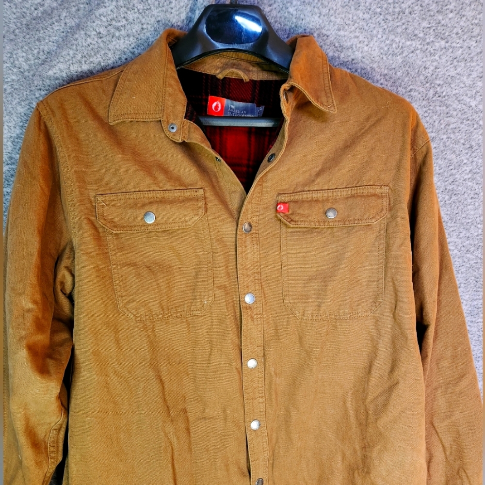 Brown American Outdoorsman Jacket, Size Large